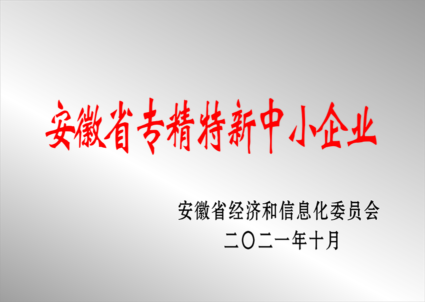 青海安徽省專精特新中小企業